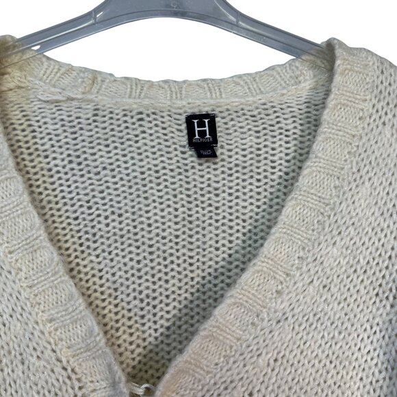 Vintage Hilfiger Womens Size XL Mohair Blend Knit Cardigan Sweater - Picture 3 of 6